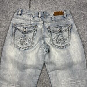 Halifax Y2K Jeans Men's 33x32 Blue Light Wash Loose Fit